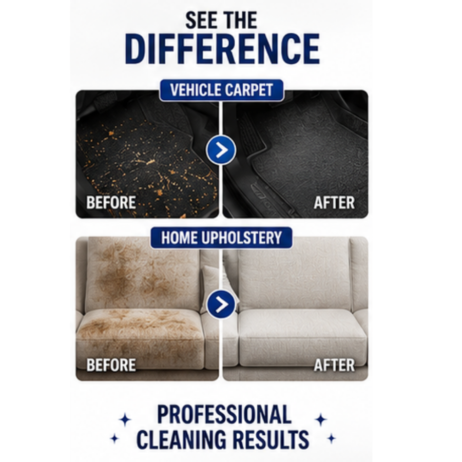 BLYSK Foaming Carpet & Upholstery Cleaner 20 oz (D723) – 3X Cleaning Power & Odor Eliminator, Removes Stains from Car Interiors, Home Carpets, Upholstery, Furniture, Floor Mats & Fabric Surfaces