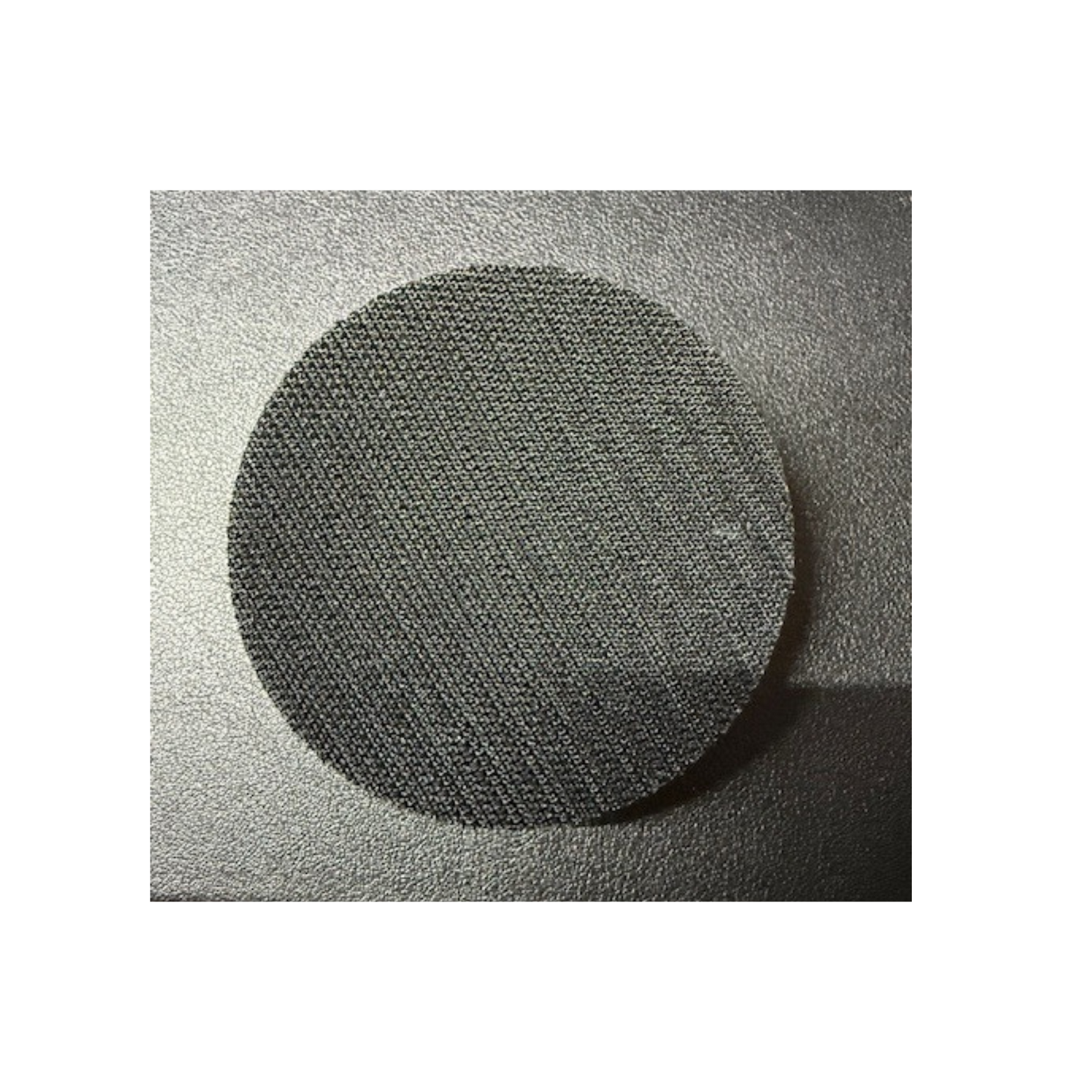 AirVantage 3" Back Up Pad – 3 in. (77 mm) straight edge, nv, j-hook face  – P/N 1231302, 80 gm