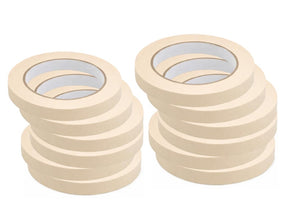 General Purpose Masking Tape – Multi-Surface Use – Professional Grade (1.5" x 60 Yrds, 6 Pack)