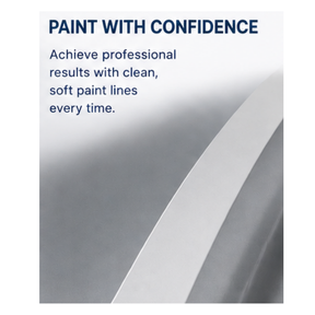 Blysk Soft Edge Foam Masking Tape – Automotive Refinish Tape for Door Jambs, Hoods & Panel Gaps – Prevents Overspray & Hard Paint Lines