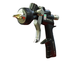 ANI F160/Plus/S 600cc HVLP Professional Paint Spray Gun – Multiple Nozzle Sizes to Choose from (1.3mm to 2.0mm) Ideal for Auto Body, Woodworking, Industrial Applications (Black Teflon, 1.3mm)