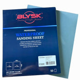 Wet & Dry Sandpaper 9x11 Sheets, 50-Pack, Aluminum Oxide (P60–P600) Silicon Carbide (P800–P3000) Latex Backing,for Wood, Metal, Auto, Plastic (400 Grit)
