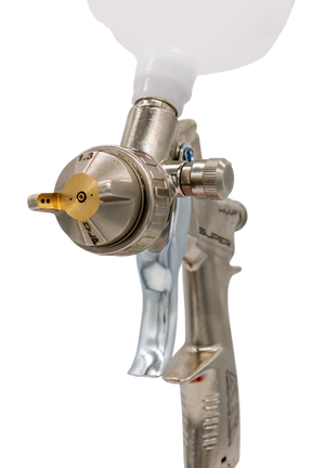 ANI F1/N-Super/S HVLP Spray Gun - Stainless Steel, Nozzle Light Weight - Maazzo