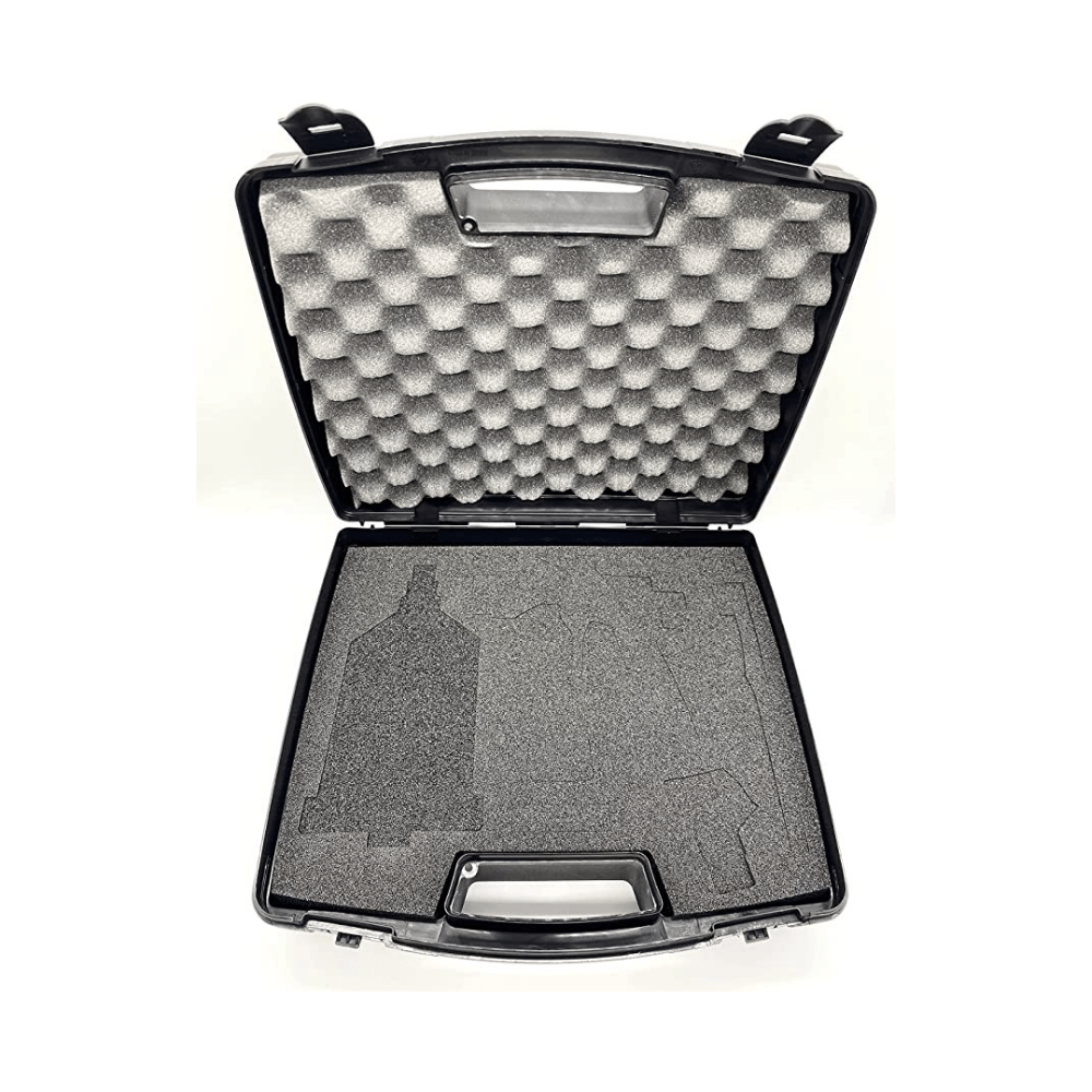 ANI Spray Paint Gun Storage Case with Locking Latches, Protective and Durable (R150, R160, R160/T) - Maazzo