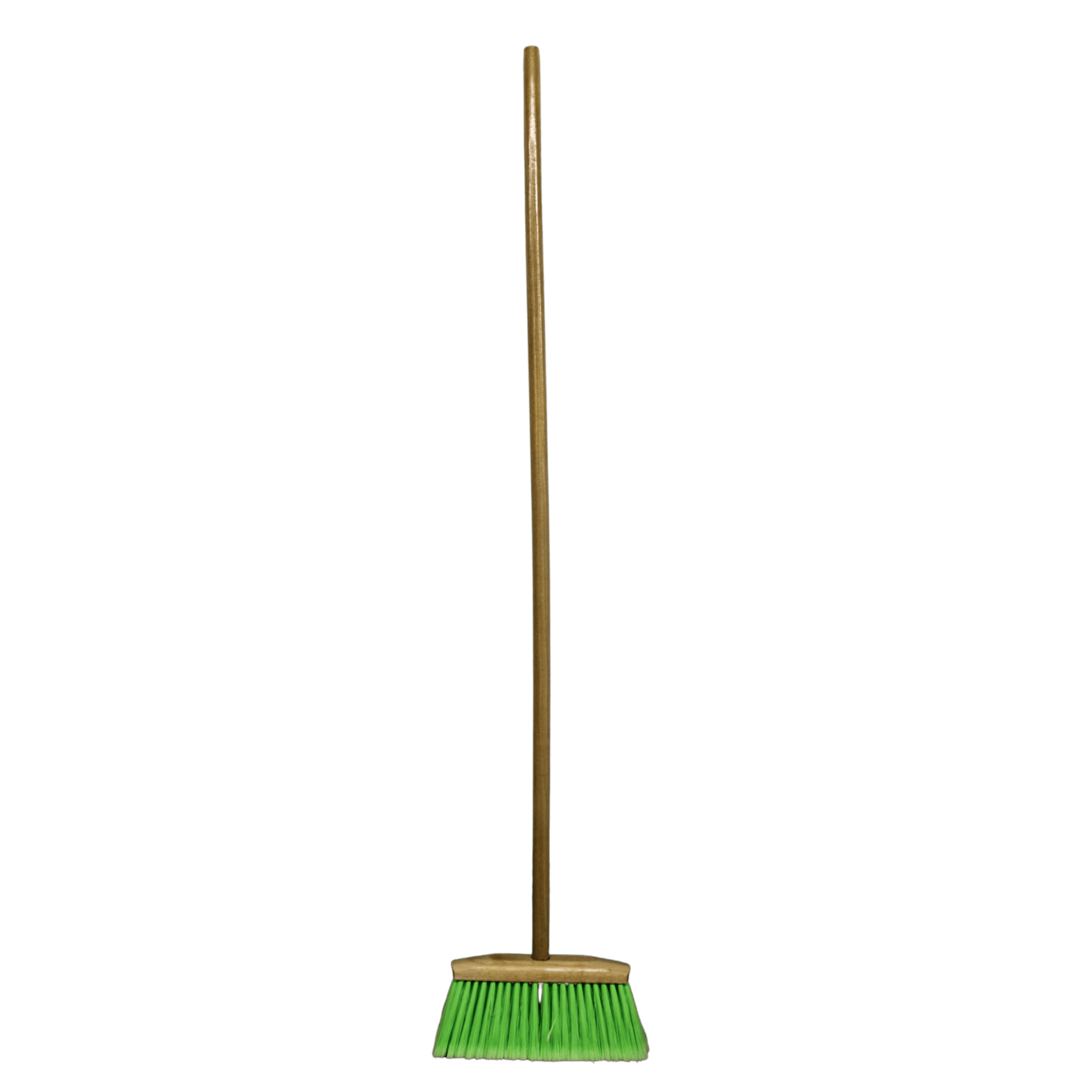 BLYSK Indoor/Outdoor Heavy Duty Wooden Broom Brush, Sweeper, Head Replacement Soft bristles, Great use for Home, Kitchen, Room, Office, Patio, Deck Floor - Maazzo
