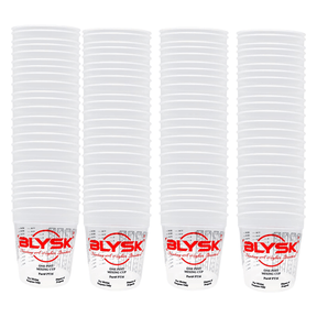 BLYSK Graduated Plastic Mixing Cups, use for Paint, Resin (Pint) - Maazzo