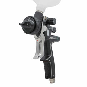 ANI Black/S 20 oz. Gravity Feed HVLP Automotive Air Spray Gun - Maazzo