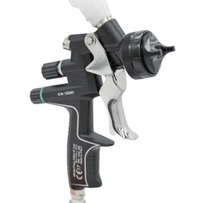 ANI Black/S 20 oz. Gravity Feed HVLP Automotive Air Spray Gun - Maazzo