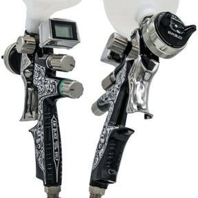 Ani Black/S Limited-Edition Series HVLP Kit Automotive Spray Gun 1.3mm - Maazzo